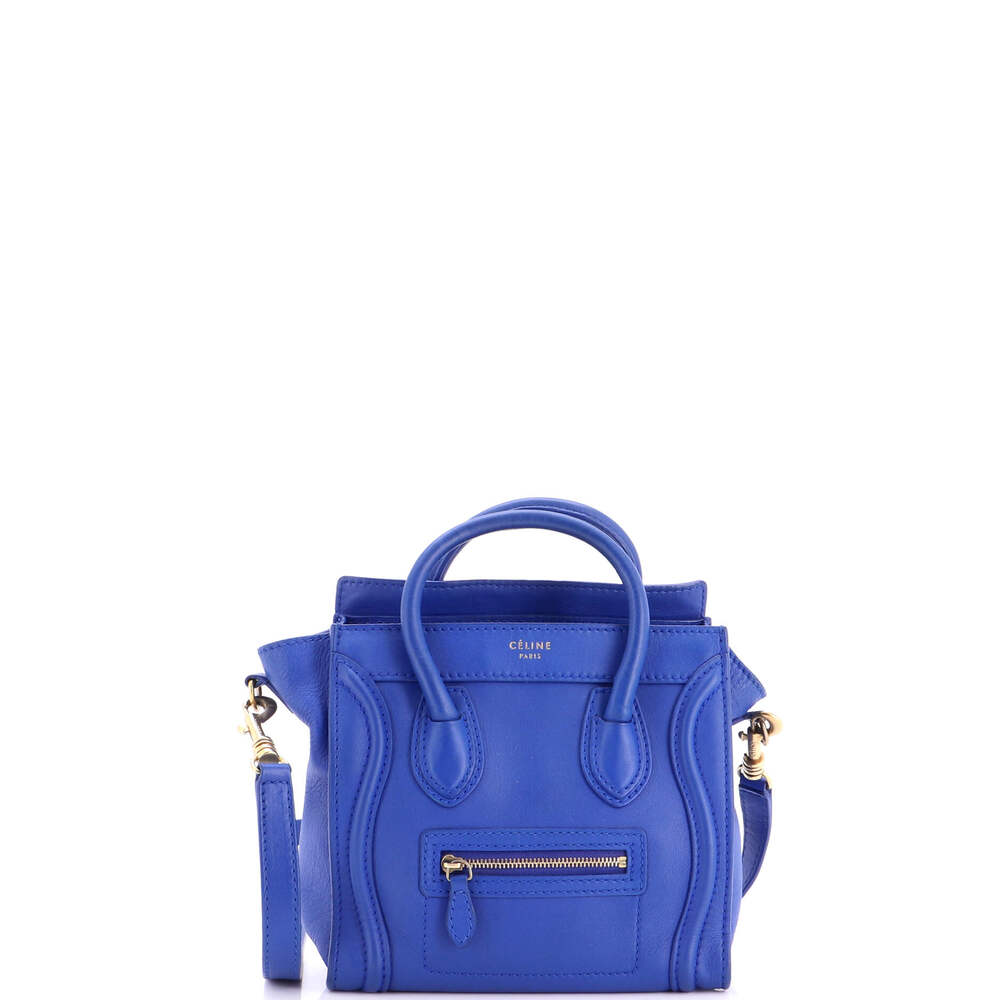 Celine Luggage Bag Smooth Leather Nano #264954C17B